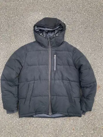 Mossimo 다운 블랙 모드 스트릿 모시모