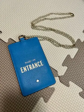 kate spade 파랑 패스 케이스