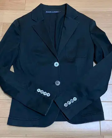 랄프 로렌 블랙 테일러드 자켓 긴팔 4버튼