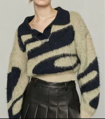 EMODA 참 스키퍼 니트