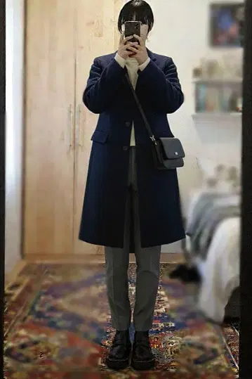 뷰티&유스 네이비 코트 UNITED ARROWS S 사이즈