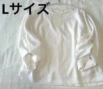 [택 포함 새상품] 내추럴 뷰티 폴리에스테르 블라우스 L 사이즈