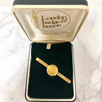 넥타이핀 London badge&button
