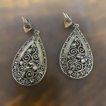 플라멩코 빈티지 물방울형 귀걸이