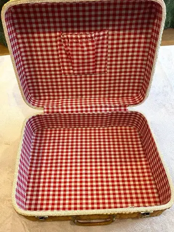 라탄제 피크닉 바스켓