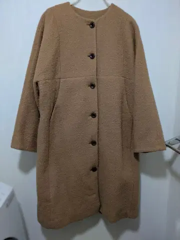 conges payes 가볍고 따뜻한 내추럴 코트