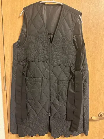 베로폰나 리본 퀼팅 베스트 M