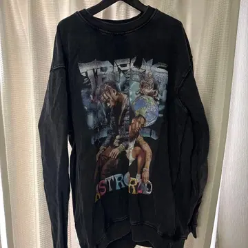 ASTROWORLD 트래비스 스캇 트레이닝복 XL 블랙