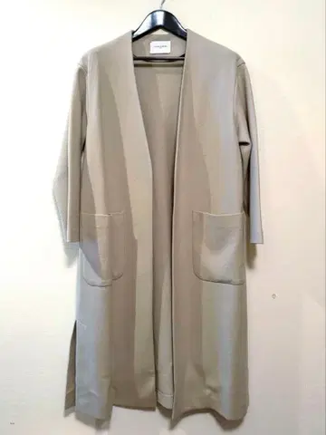 UNITED ARROWS 베이지 롱 코트