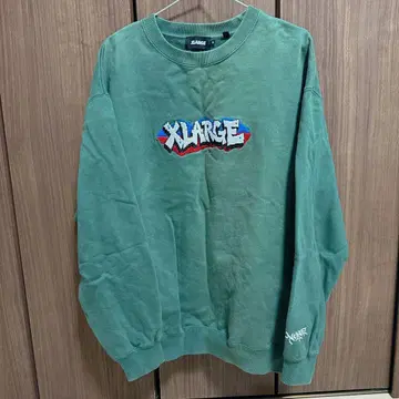XLARGE 맨투맨 그린 M