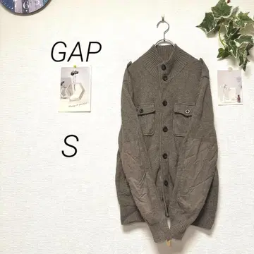 10437-1 GAP 니트 가디건 S 울 혼방