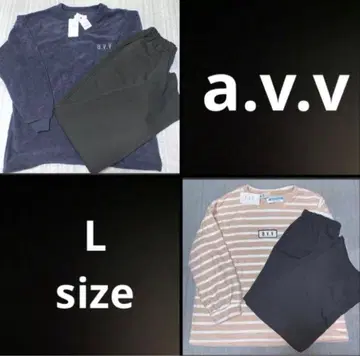 택 포함 새상품 [ L 사이즈 ] 아베베 파자마 2벌 세트