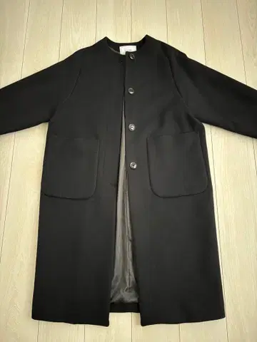 SLOBE IENA 블랙 롱 코트