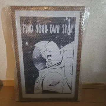 우주 비행사 액자 포스터