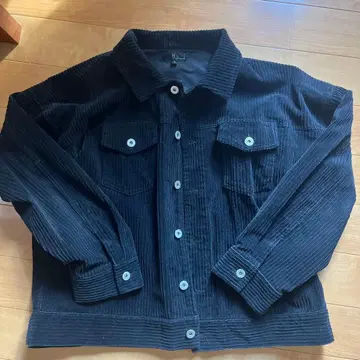 ZIP FIVE 코듀로이 자켓 M 블랙