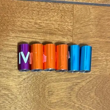 KAT-TUN 은색 테이프 6개 세트