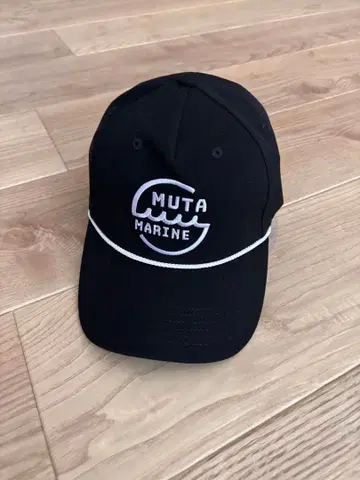 서클 로고 로프 캡 블랙