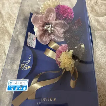 머리 장식 더스티 컬러 성인식 결혼식 관혼상제