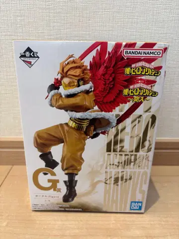 제일복권 나의 히어로 아카데미아 돌입 G상 호크스 피규어
