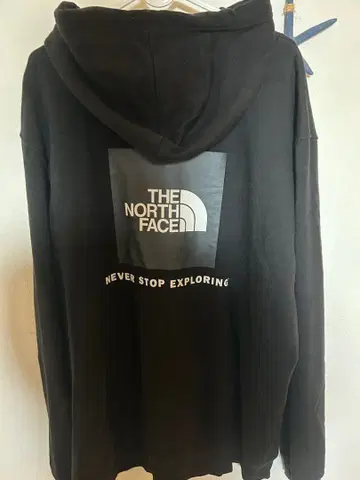 THE NORTH FACE 블랙 후드티