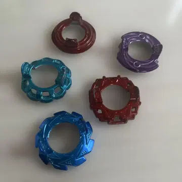 베이블레이드 버스트/X 메탈릭 컬러 레이어/블레이드 5개 묶음 판매