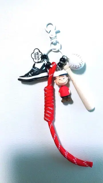 찰랑찰랑 키링 스누피 가챠 파우치 라이너스