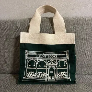 DAUNT BOOKS 토트백 다크 그린 LONDON 런던