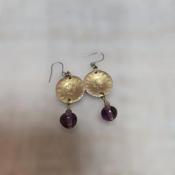 호보니치 마루무라사키 귀걸이