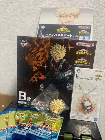 제일복권 나의 히어로 아카데미아 B상 바쿠고 카츠키 피규어 쵸코놋코 세트