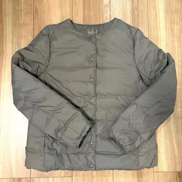 무인양품 경량 포켓터블 다운 자켓