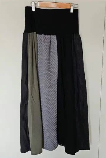 안티카 patterntorso 롱 스커트 이소재