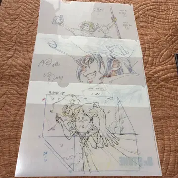 Dr.STONE 클리어 파일 나나미 류스이 원화전 ver. A4 사이즈