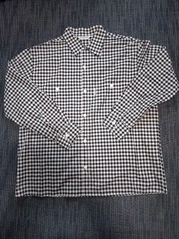 쿠티 프로덕션 깅엄 체크 자켓