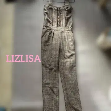 LIZLISA 체크 무늬 살로펫