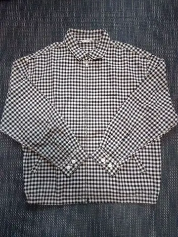 쿠티 프로덕션 깅엄 체크 자켓