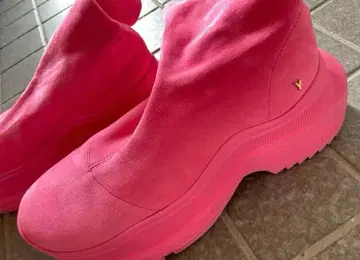 YELLO 스니커즈 부츠 핑크