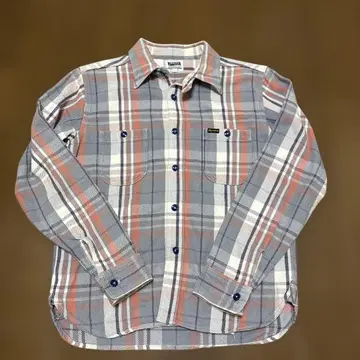 페로우즈 체크 무늬 플란넬 셔츠 M
