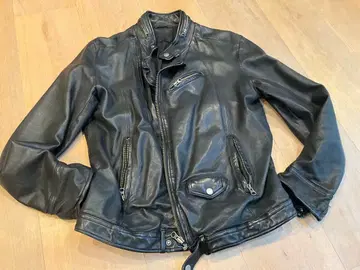 journal standard vulture 가죽 라이더 자켓