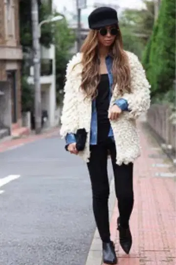 room306 프린지 니트 가디건