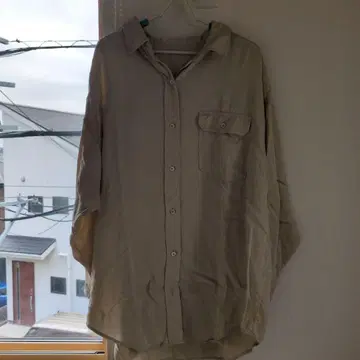 Plage 플라주 밀리터리 워시 셔츠