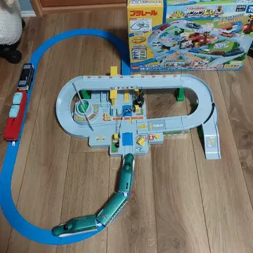 프라레일 토미카와 놀자! 오고 건너자! 캉캉 건널목 세트
