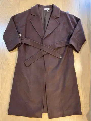 미라 오웬 벨트 포함 체스터 코트