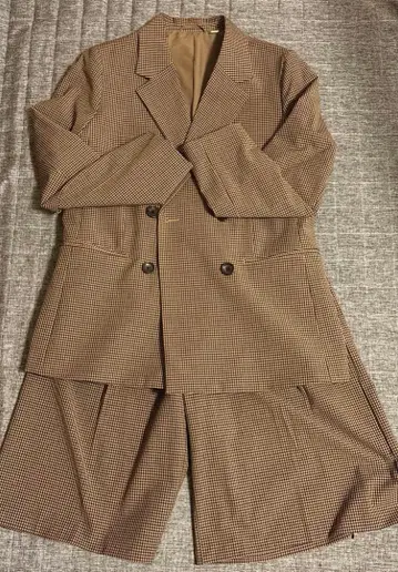 GU 하프 팬츠 자켓 셋업