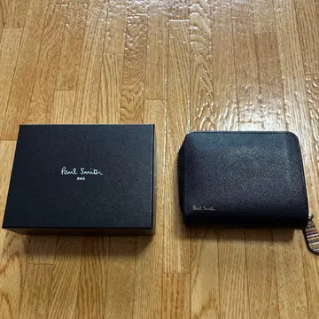 Paul Smith 블랙 이단 접이식 지갑