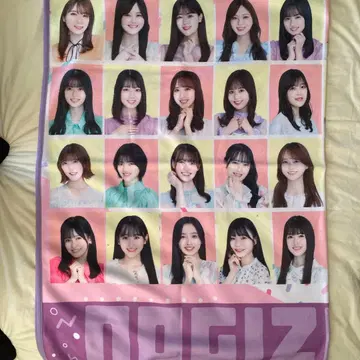 노기자카 담요 & 클리어 파일 6장