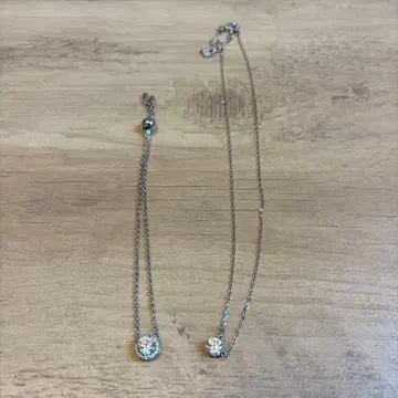 스와로브스키 목걸이 팔찌 세트