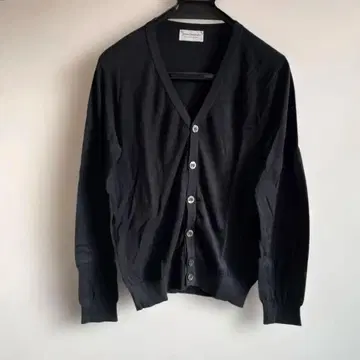 JOHN SMEDLEY 블랙 가디건 S