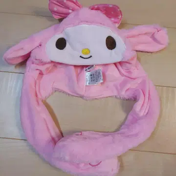 산리오 삐삐 모자 마이멜로디 팬캡 귀가 움직이는 모자