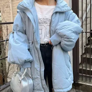 차오패닉 티피 아우터 드로스트 개더