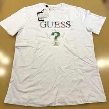 [ 새상품 ] GUESS 화이트 T셔츠 L사이즈